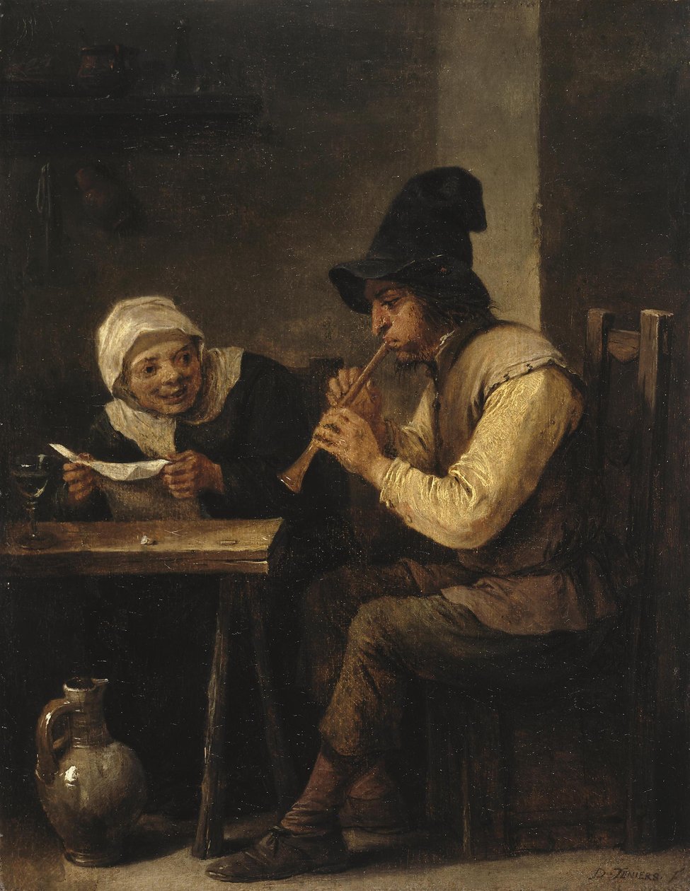 Duet od David Teniers the Younger