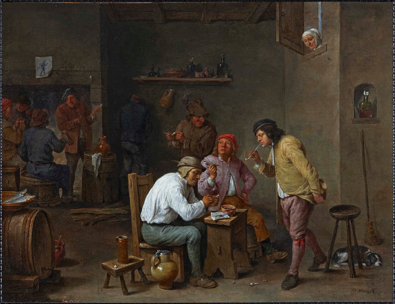 Tavernská scéna od David Teniers the Younger