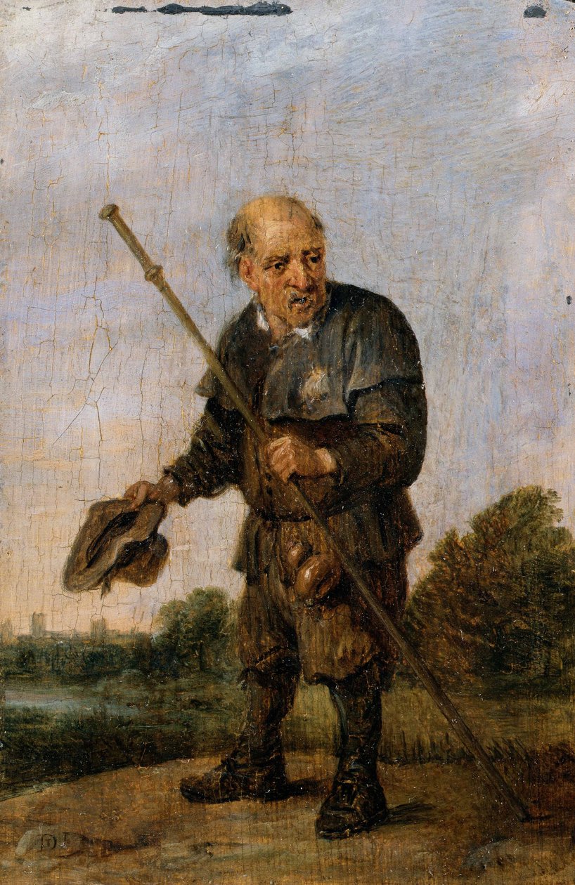 Poutník od David Teniers the Younger