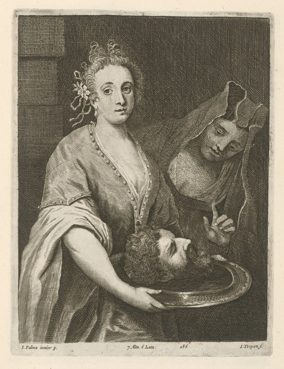 Salome s hlavou Jana Křtitele od David Teniers the Younger