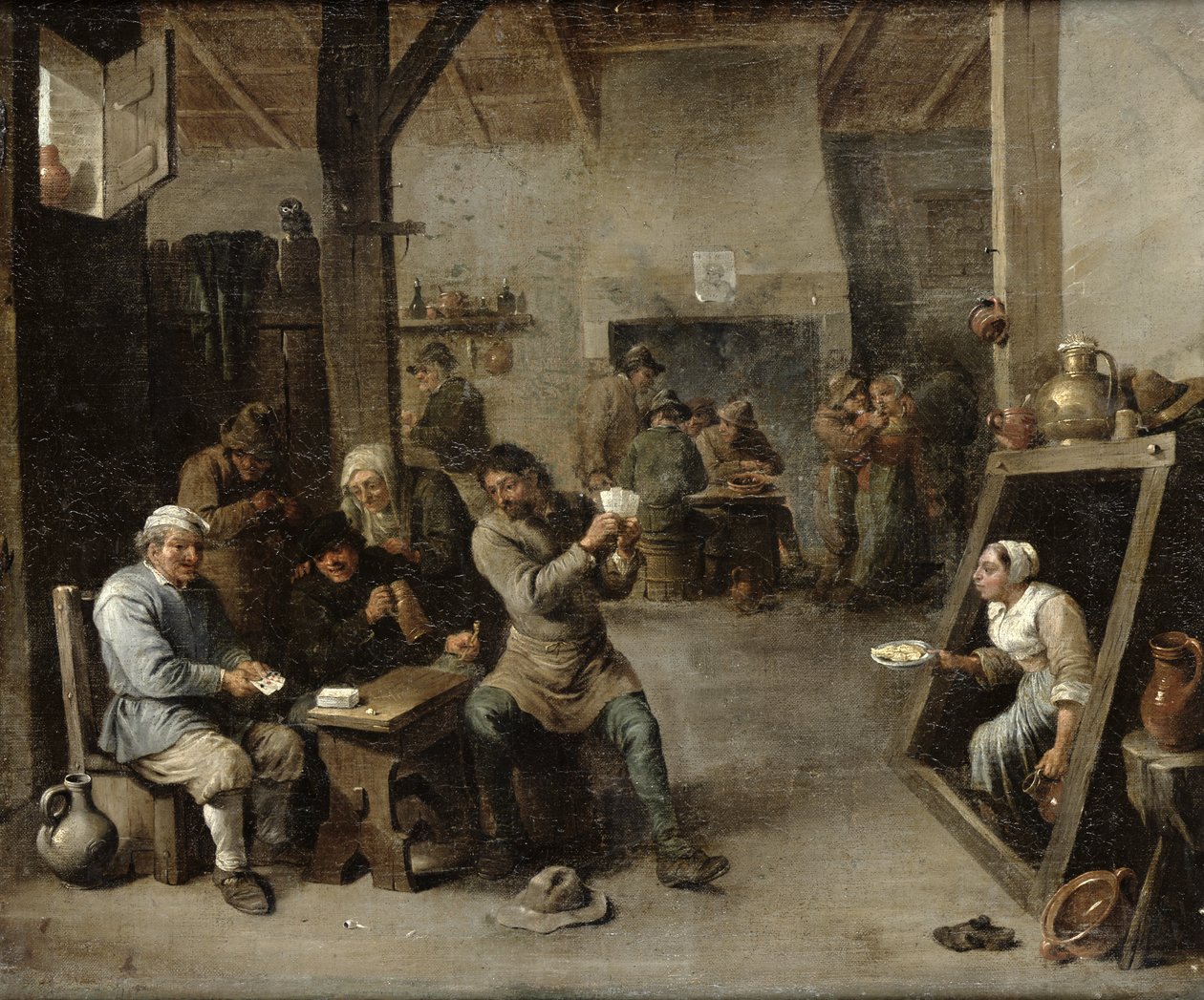 Hráči karet od David Teniers the Younger