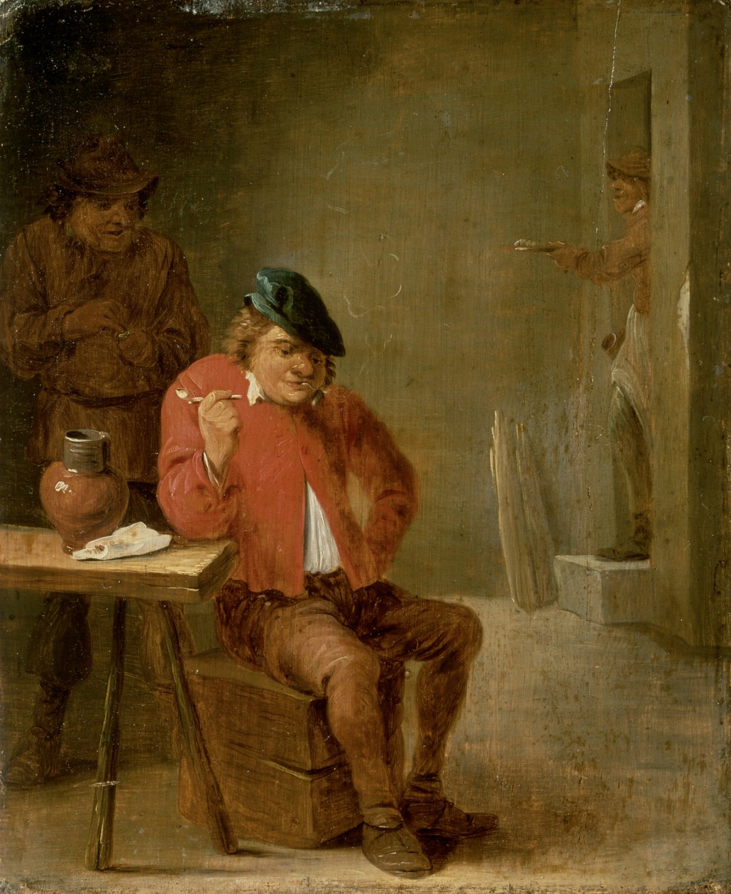 Kuřák od David Teniers the Younger