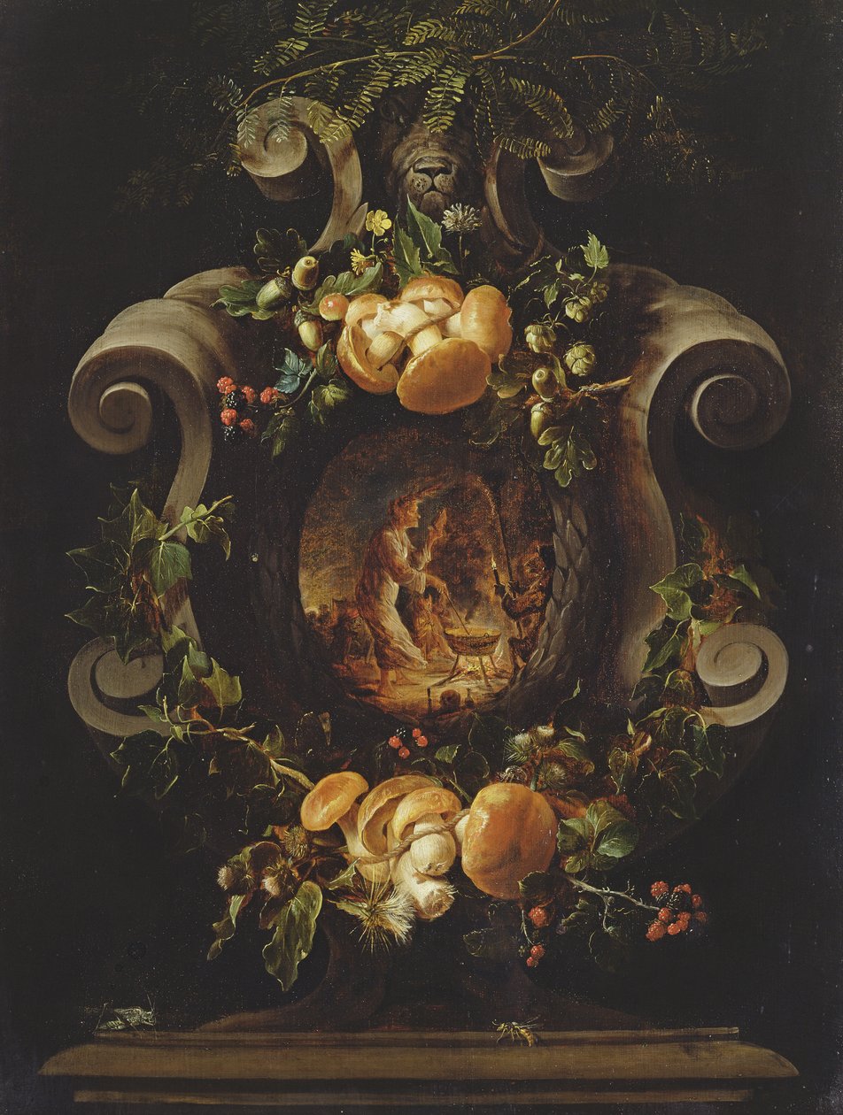 Čarodějnická scéna, 1640-50 od David Teniers the Younger