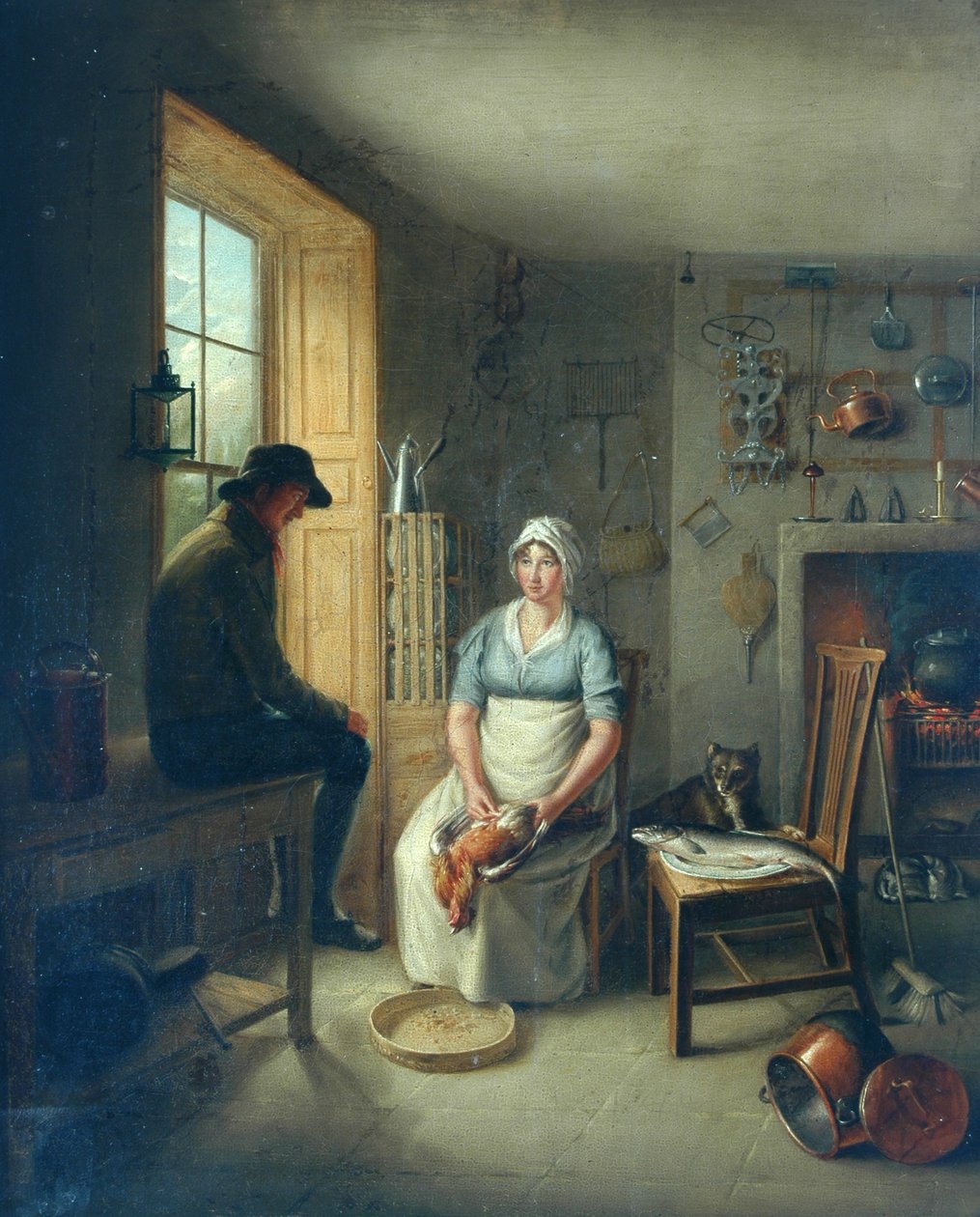 Myslivec a kuchař od David Wilkie