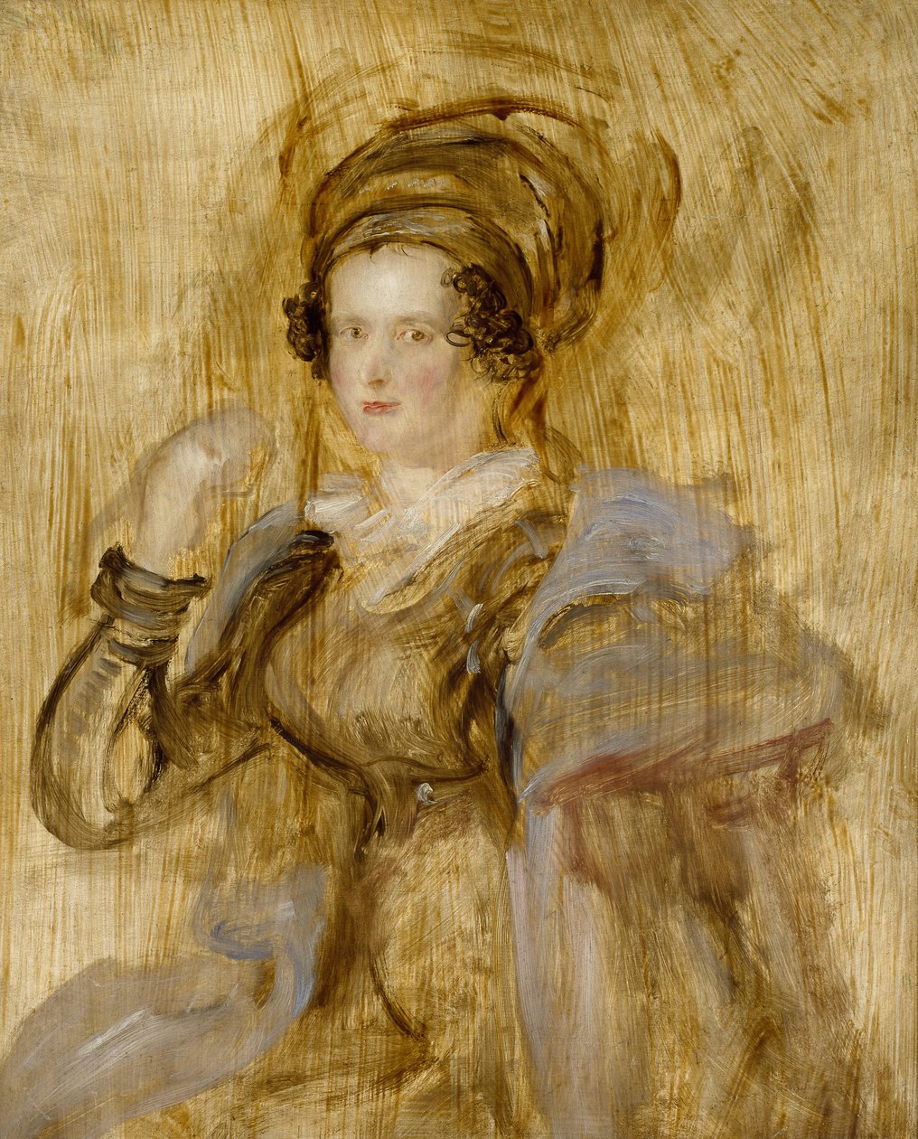 Portrét Marie, Lady Chalcott, 19. století od David Wilkie