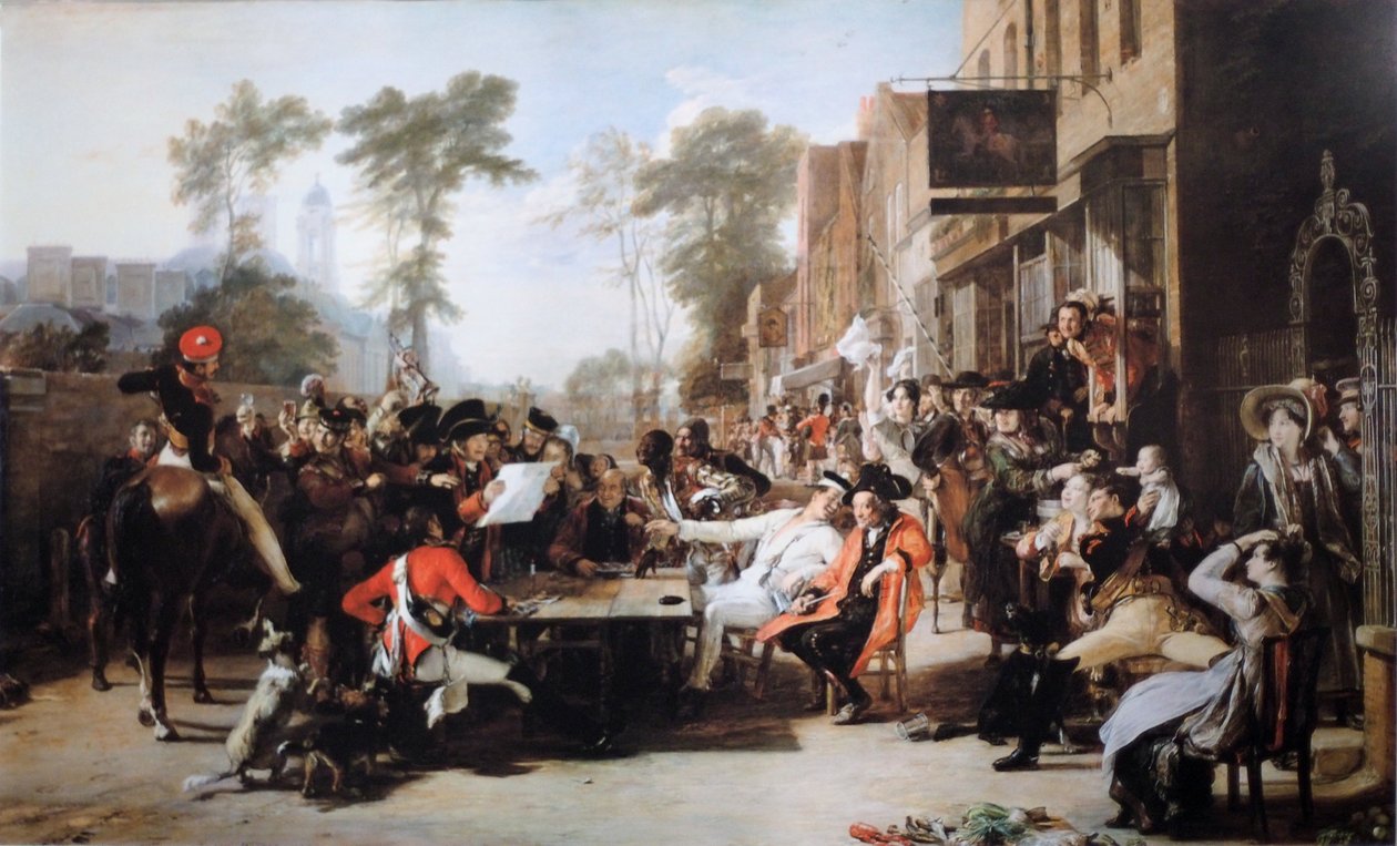 Chelsea důchodci čtení Waterloo odeslání od David Wilkie