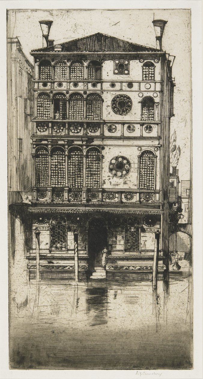 John Darius, 1900 od David Young Cameron