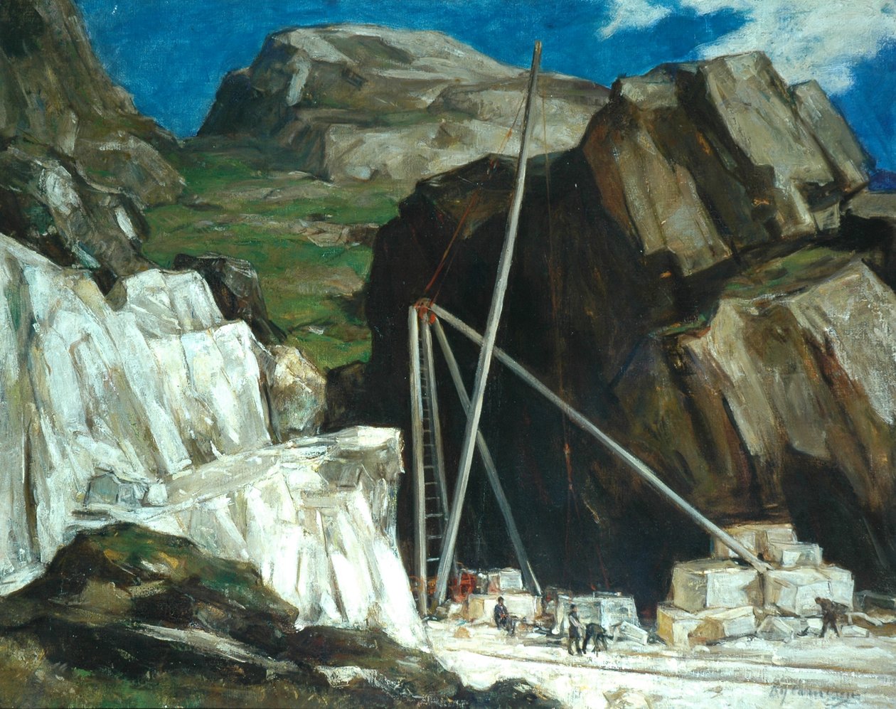 Mramorový lom, Iona od David Young Cameron