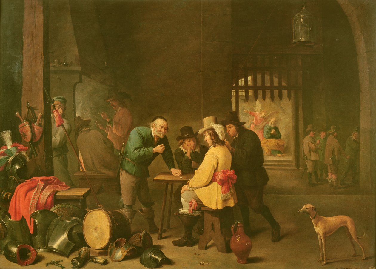 Strážní místnost od David Teniers the Elder