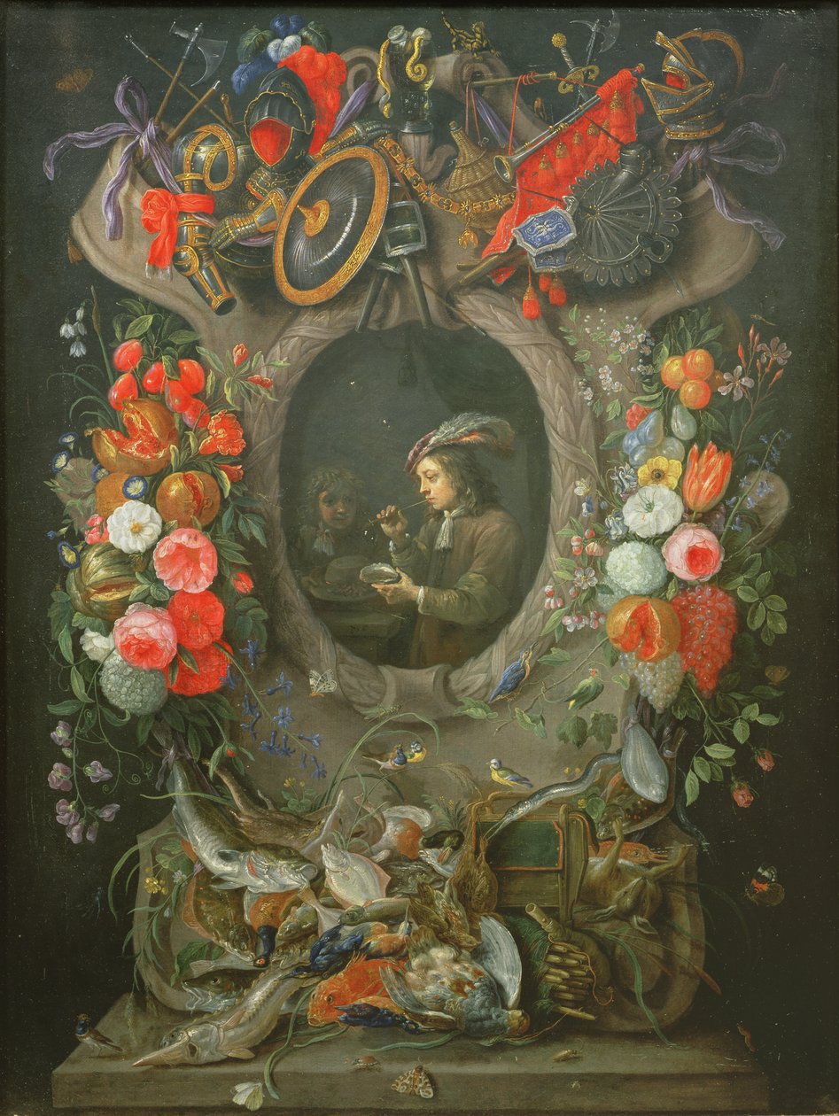 Mýdlové bubliny od David Teniers the Younger