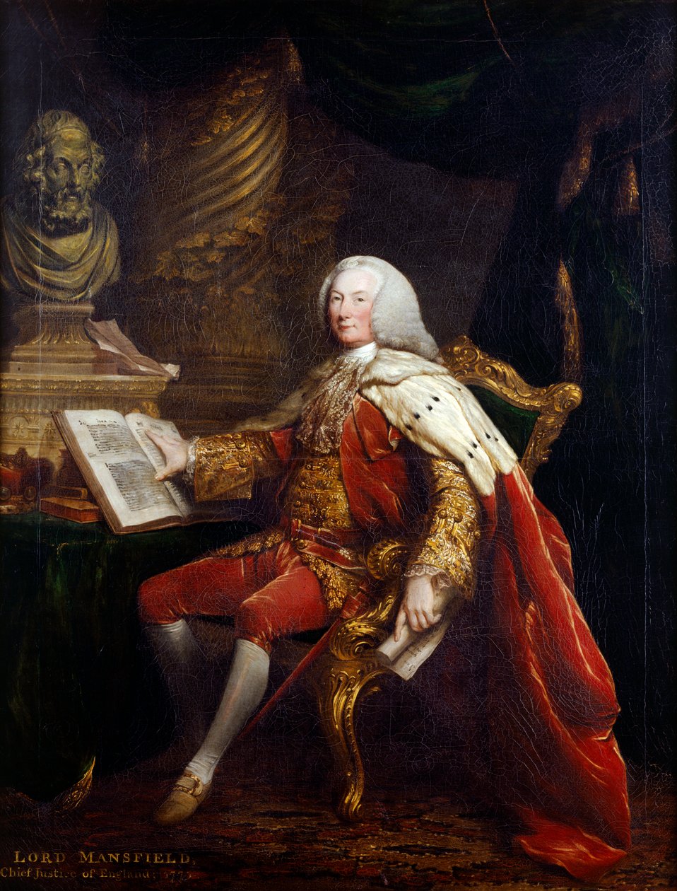 Lord Mansfield, hlavní soudce Anglie od David (after) Martin