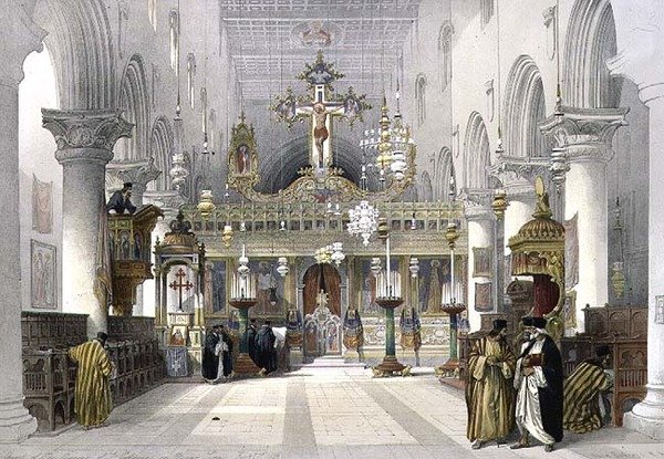 Kaple kláštera sv. Kateřiny na hoře Sinaj, 21. února 1839, deska 112 ze svazku III 
