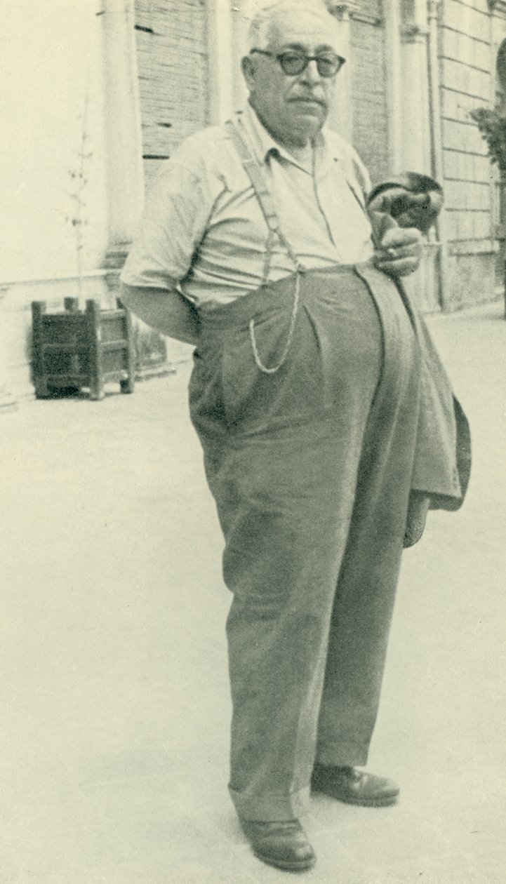 Don Calogero Vizzini (černobílá fotografie) od John Ward Dunsmore