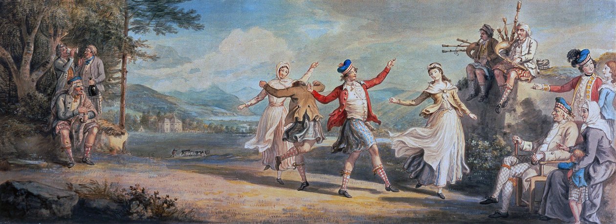 Highland Dance od David Allan