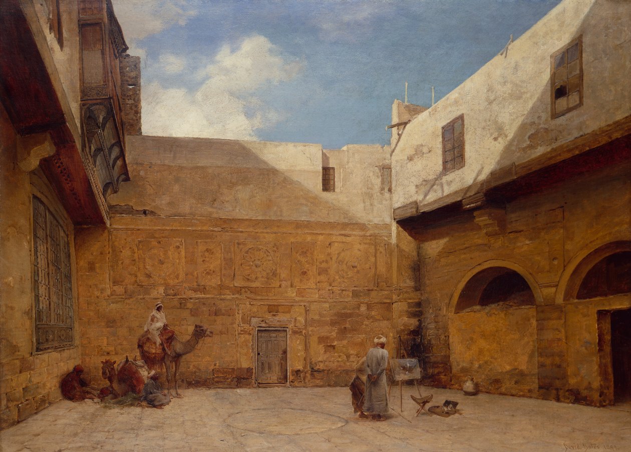 Nádvoří od David Bates
