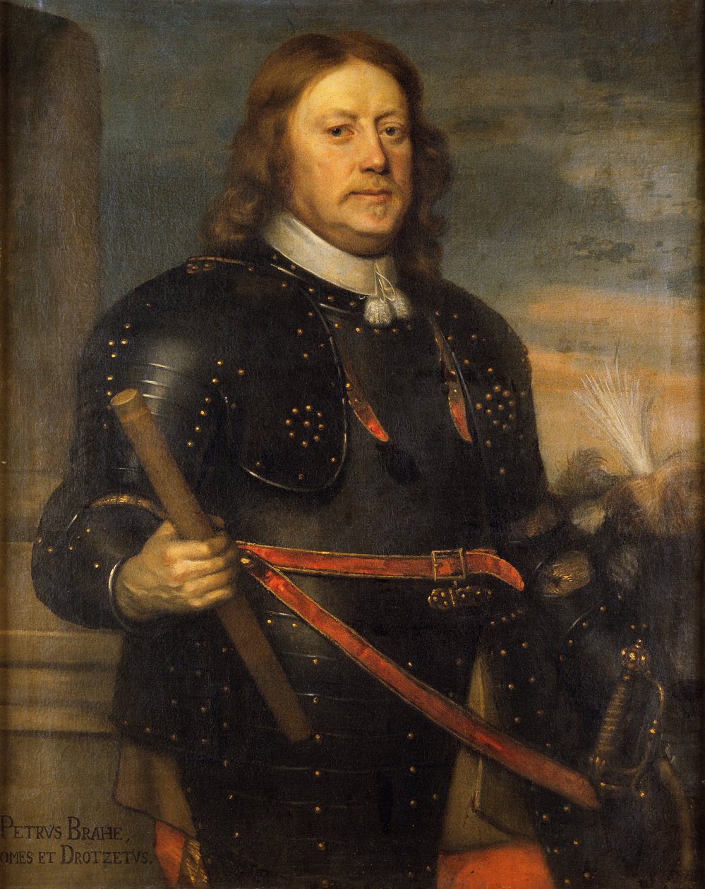 Hrabě Per Brahe mladší, cca 1650 (olej na plátně) od David Beck