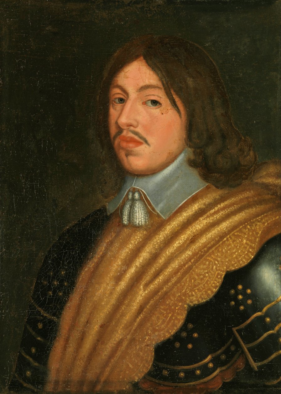 Portrét krále Karla X. Gustava Švédského 1622-1660, c. 1650-1660. od David Beck