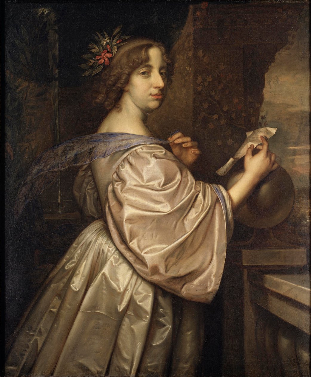 Švédská královna Christina, 1650 od David Beck