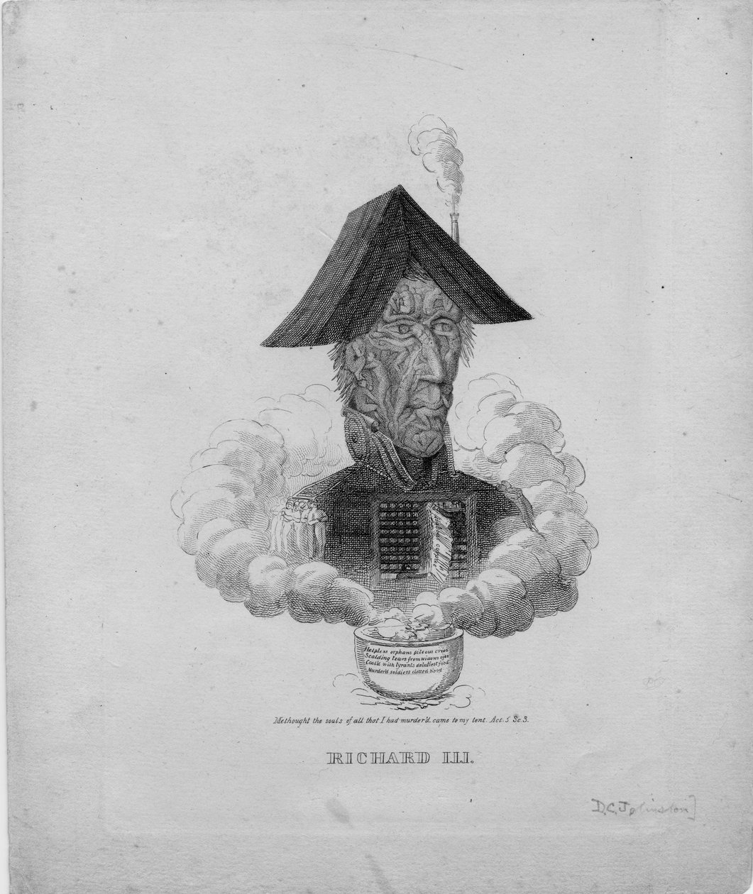 Richard III, kolem roku 1828 od David Claypoole Johnston