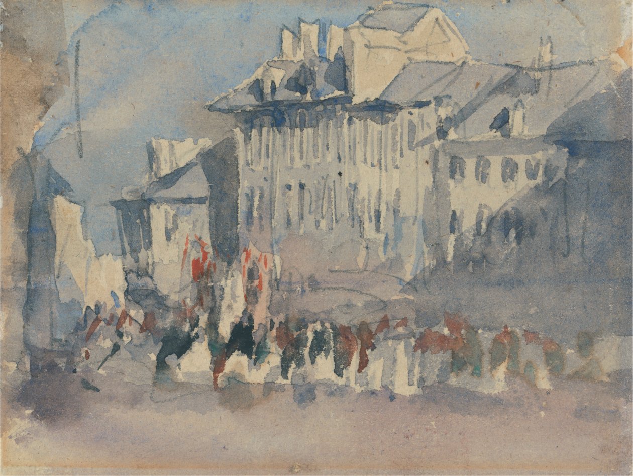 Náboženský průvod od David Cox