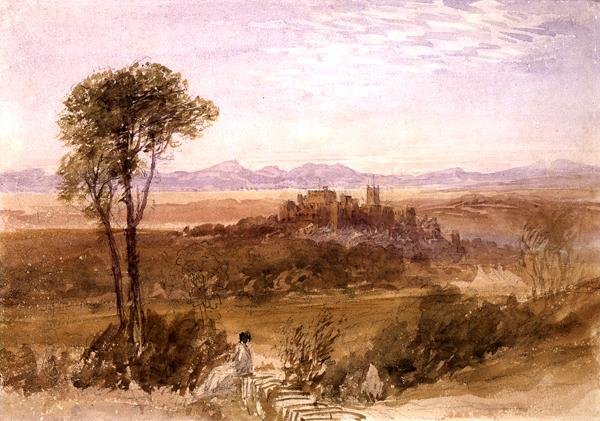 Lancaster (akvarel přes tužku na papíře) od David Cox