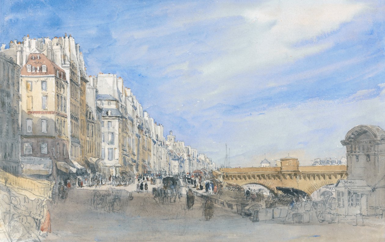Pont Neuf z nábřeží Quai de l