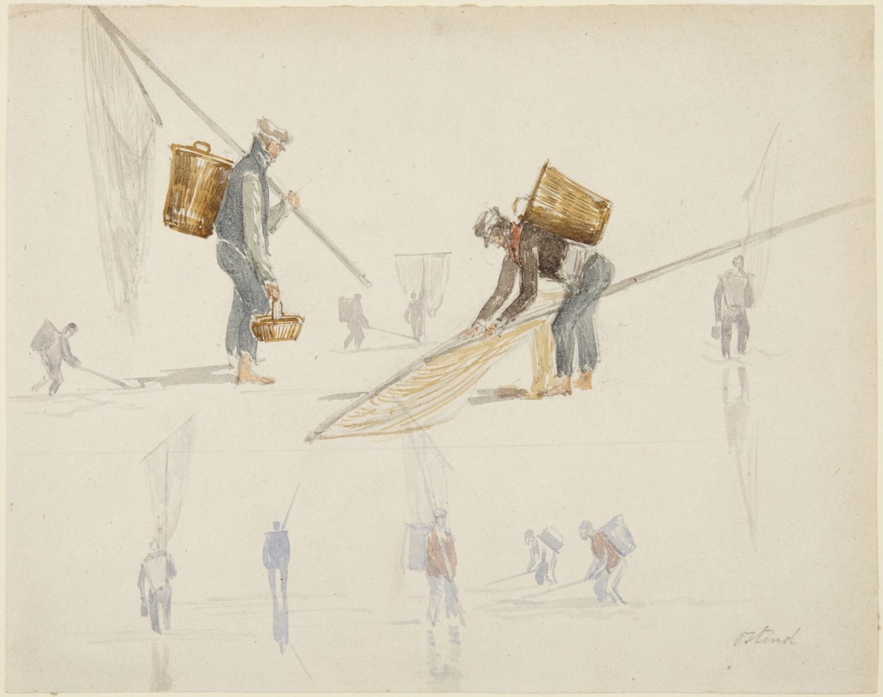 Studie o rybářích od David Cox