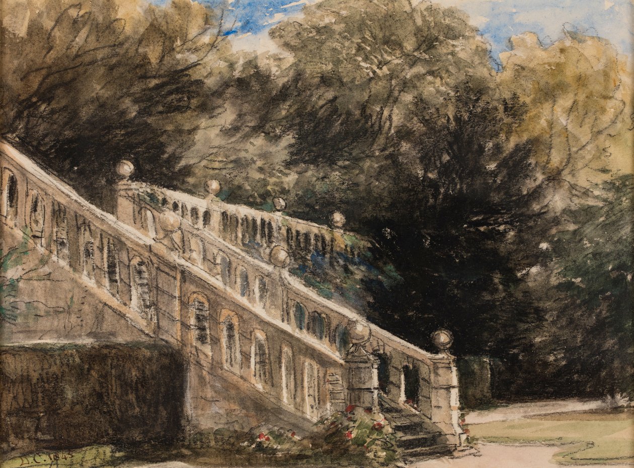 The Terrace, Haddon od David Cox