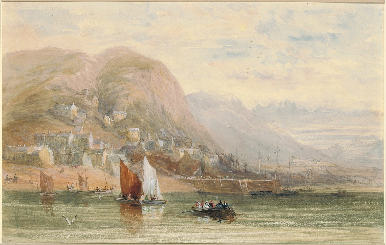 Pohled na Barmouth, Severní Wales od David Cox