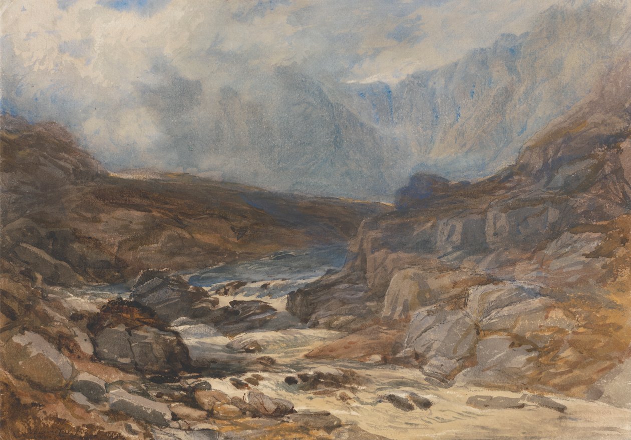 Velšský horský potok od David Cox Jr.