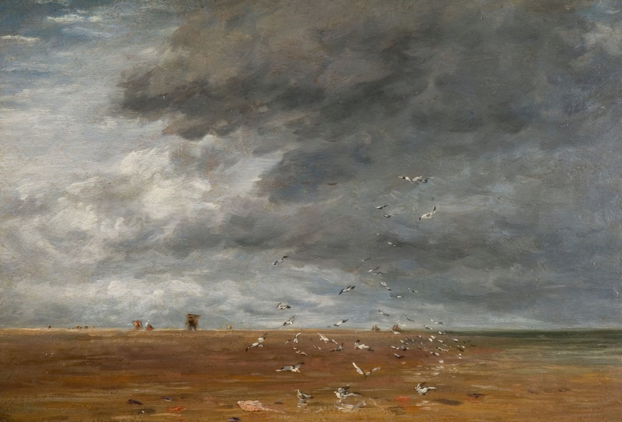 Na píscích, 1851. od David Cox the elder