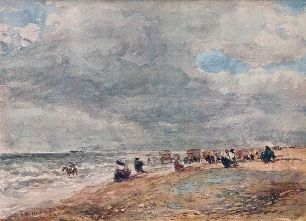 Rhyl Sands, c1850 od David Cox the elder