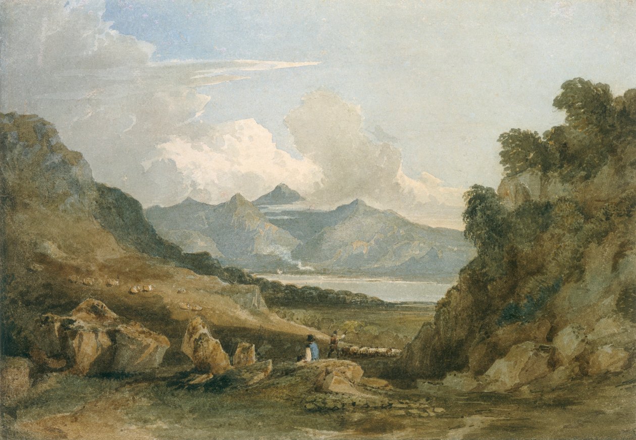 Snowdon, c1810. od David Cox the elder