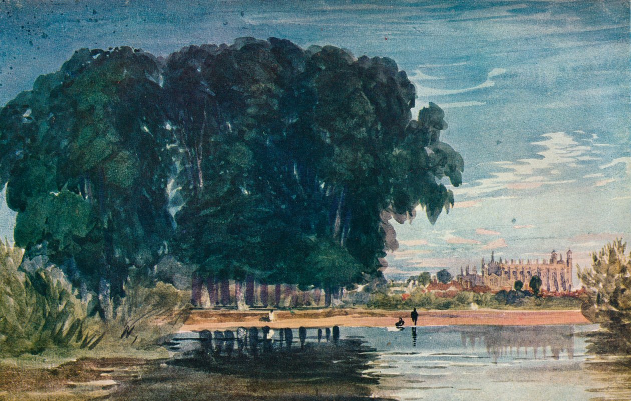 The Brocas, Eton, počátek poloviny 19. století, 1930. od David Cox the elder