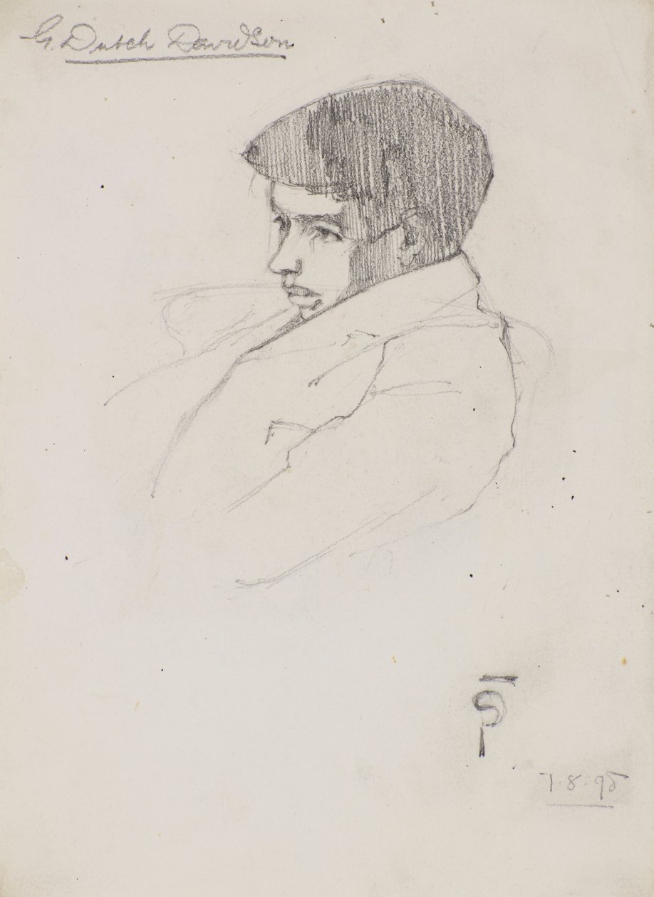 Portrét George Dutch Davidson od David Foggie