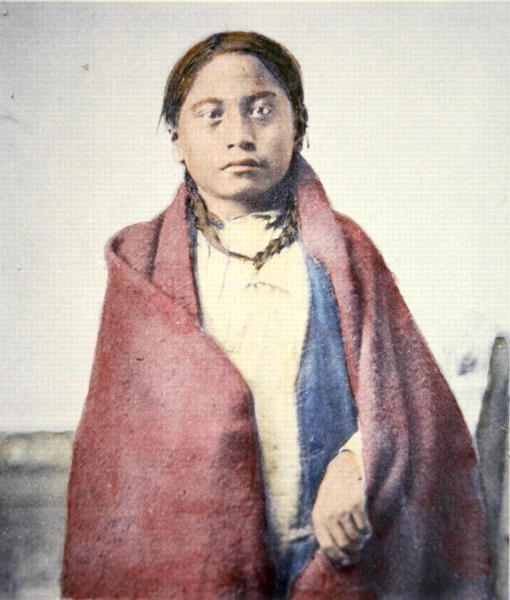 Vraní noha (d.1890) (barevné foto) od David Frances Barry