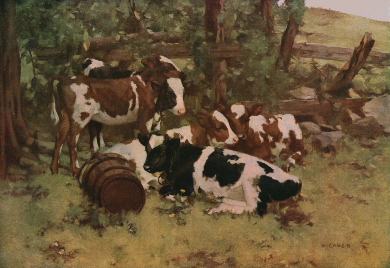 Spokojenost, c1903, c1930. od David Gauld