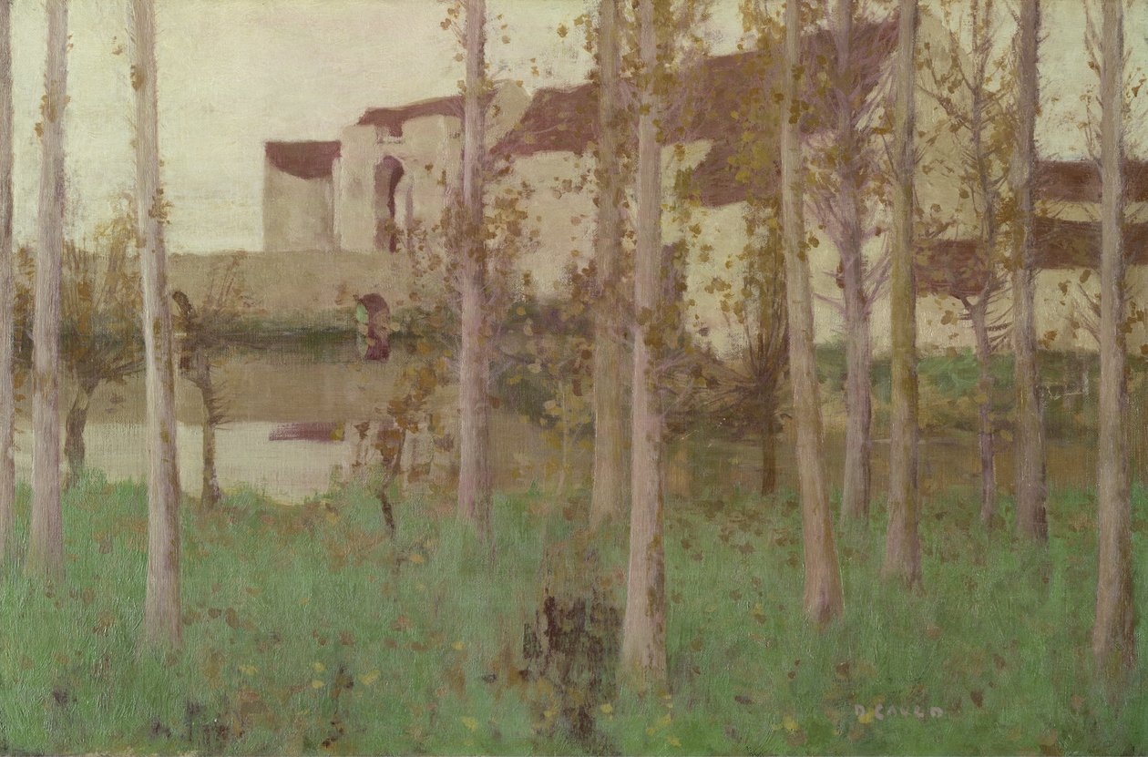 Strašidelný zámek, Grez-sur-Loing, 1896 od David Gauld