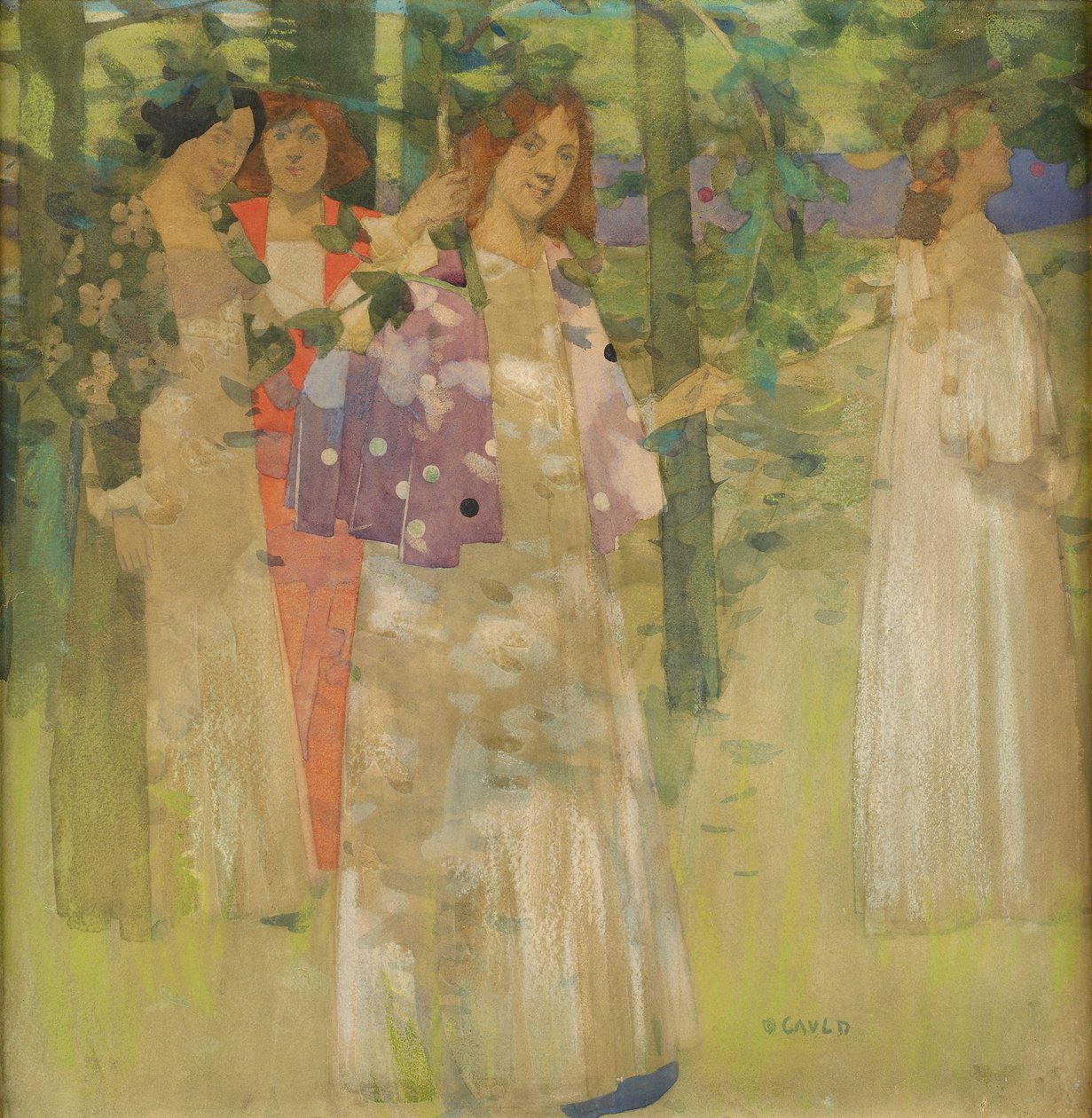 Průvod svaté Anežky (wc na papíře) od David Gauld