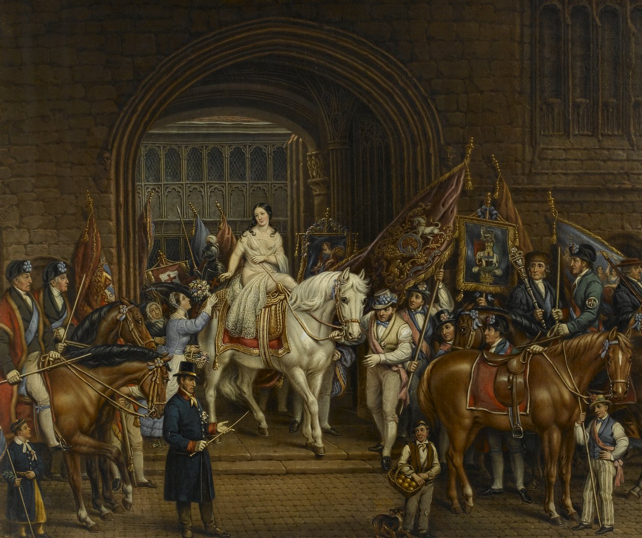 Průvod Lady Godiva z roku 1829, 1867 od David Gee