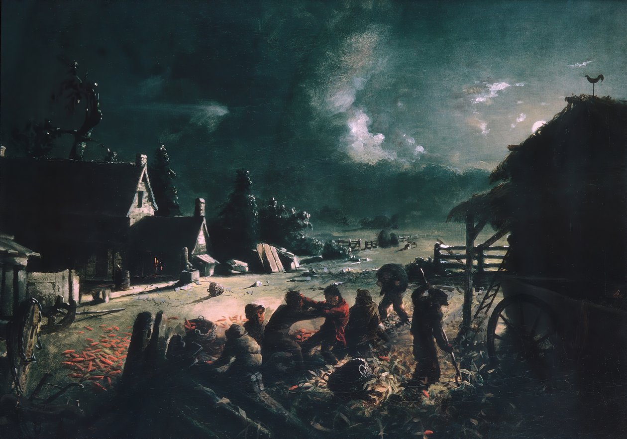 Loupání kukuřice, ca. 1863-64. od David Gilmour Blythe