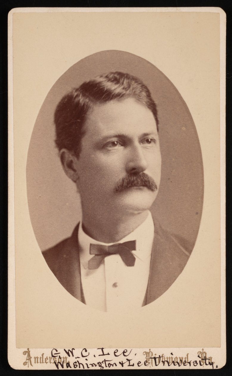 Portrét George Washingtona Custis Lee 1832-1913, 1876. od David H. Anderson