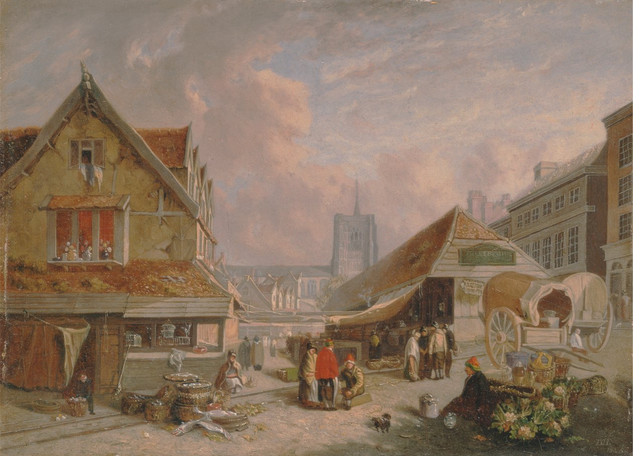 The Old Fishmarket, Norwich od David Hodgson