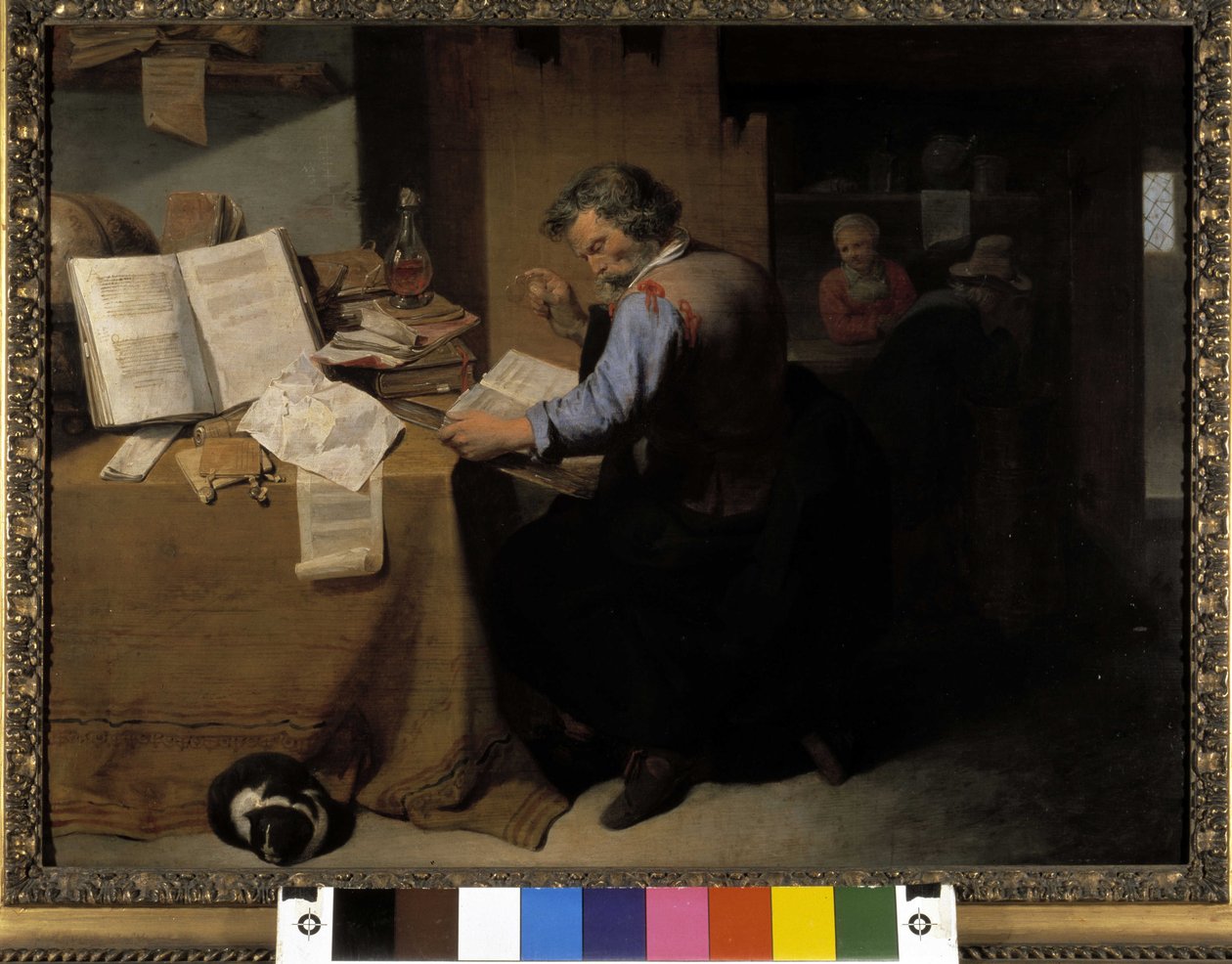 Alchymista Davida Richaerta mladého od David III Ryckaert