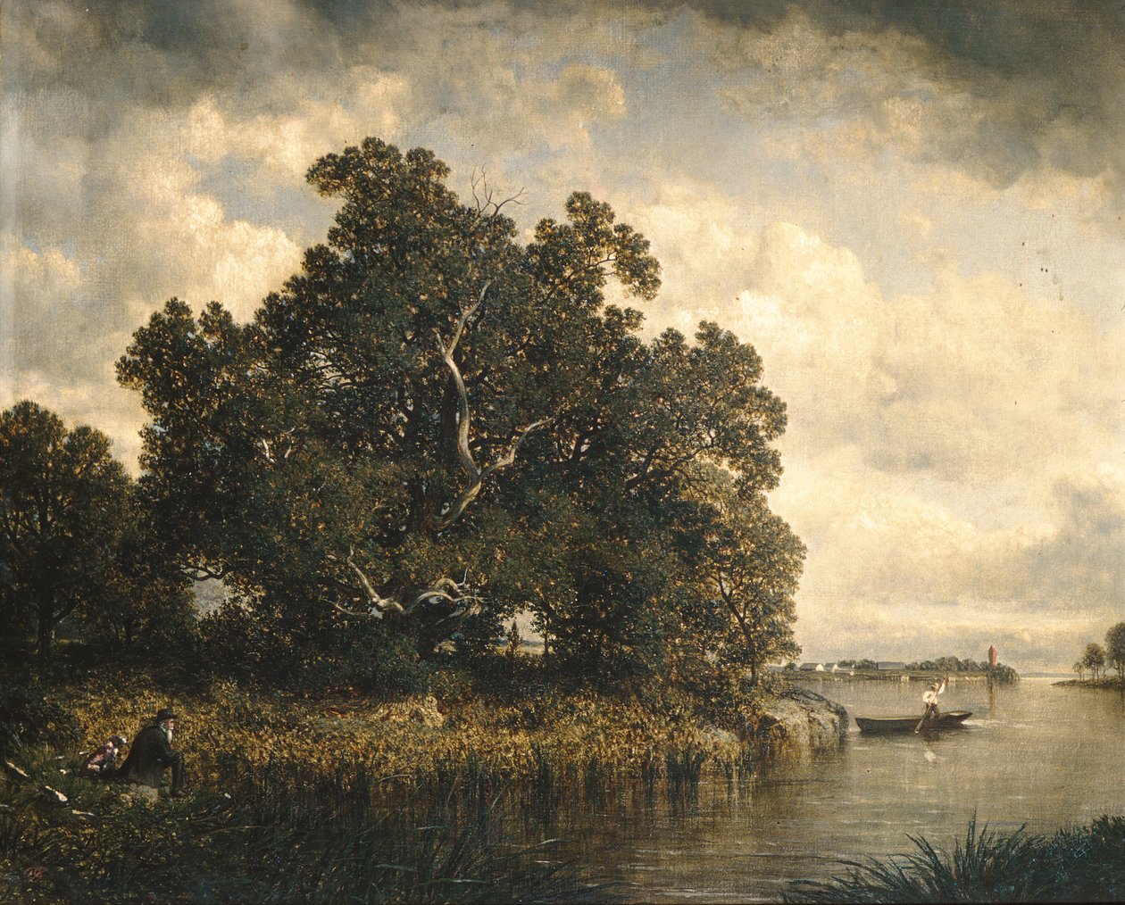 Bayside, New Rochelle, New York, 1886. od David Johnson