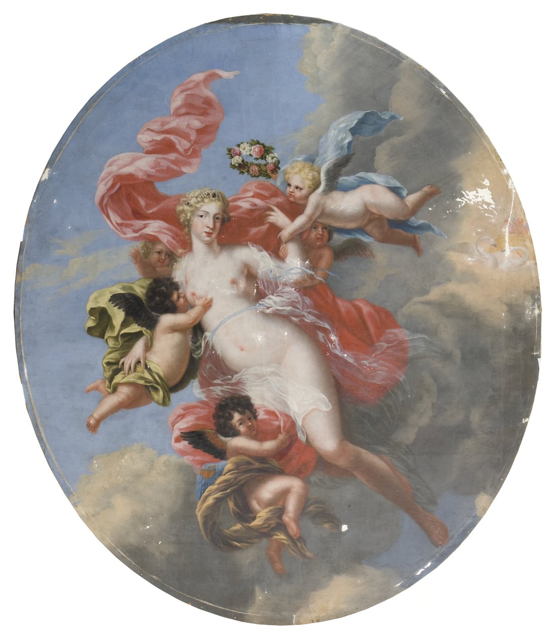 Anna Maria Soop af Limingo, 1660-1735, provdaná za 1. Axela Wachtmeistera af Mälsåker 2. Karla Gyllenstiernu af Steninge od David Klöcker Ehrenstrahl