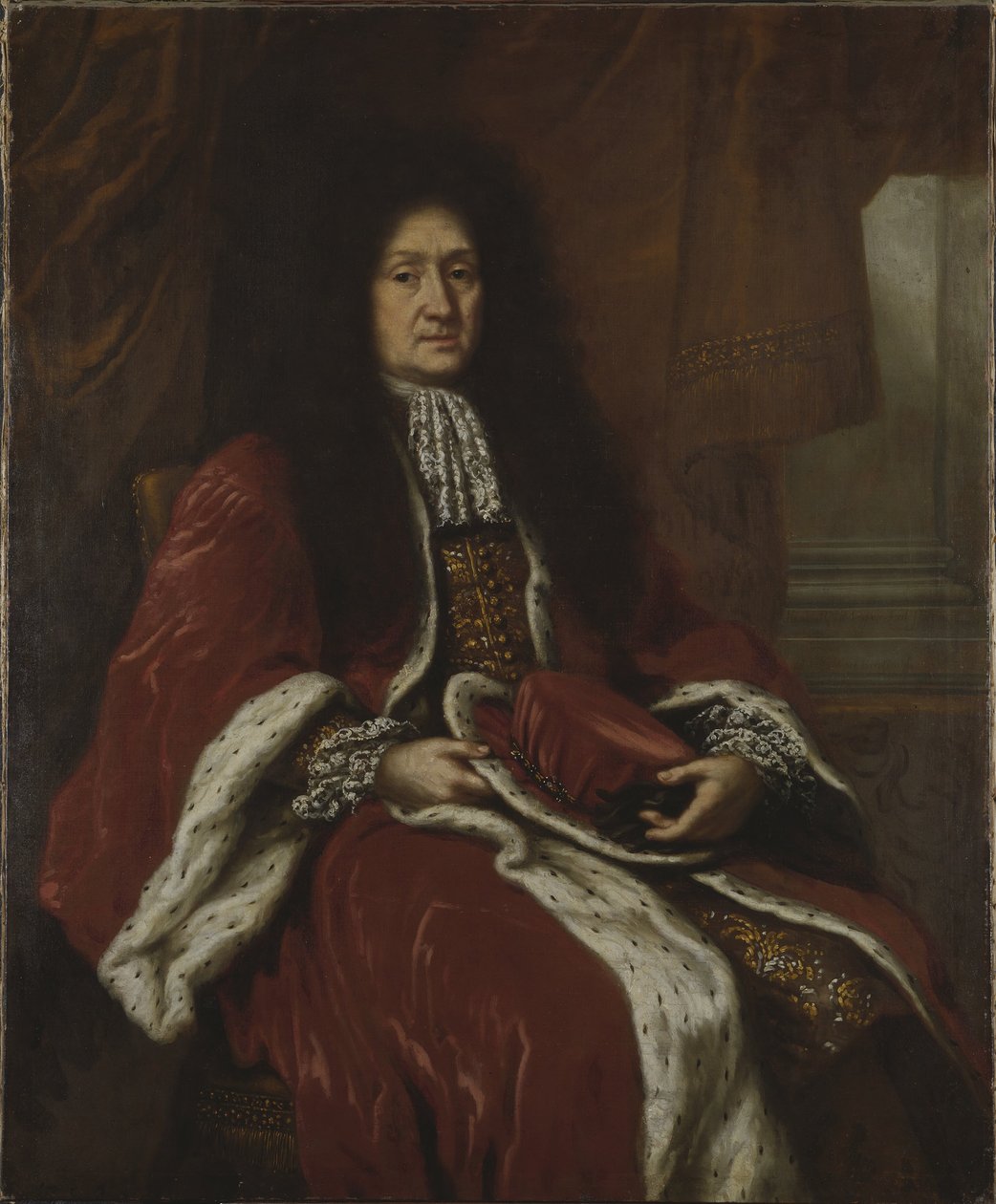 Axel Stålarm, 1630-1702 od David Klöcker Ehrenstrahl