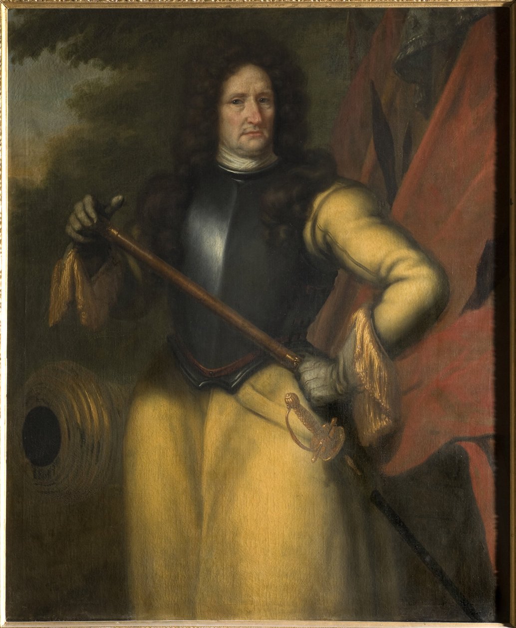 Erik Dahlbergh (1625-1703), Graf, Feldmarschall, Generalgouverneur, königlicher Rat od David Klöcker Ehrenstrahl