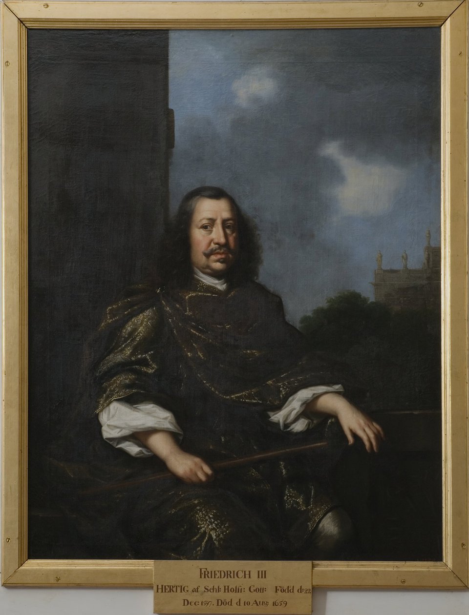Fridrich III., 1597-1659, vévoda holštýnsko-gottorpský od David Klöcker Ehrenstrahl
