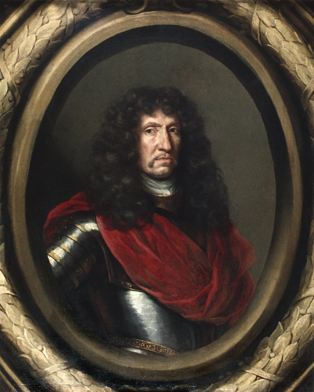 Gustaf Persson Banér (1618-1689), svobodný pán, říšský rada, polní maršál, generální guvernér, ženatý 1. s Britou Bielke, 2. s Marií Elisabet Oxenstiernou od David Klöcker Ehrenstrahl
